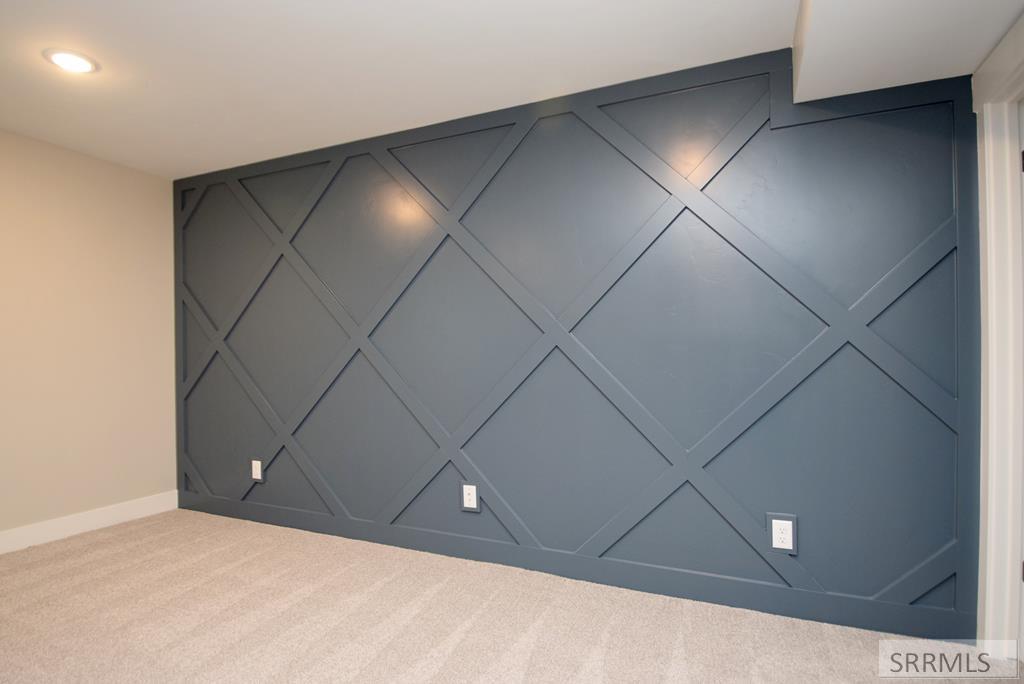 Family Room Accent Wall