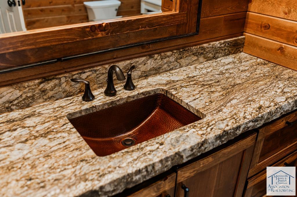 Leathered Granite Counter Top