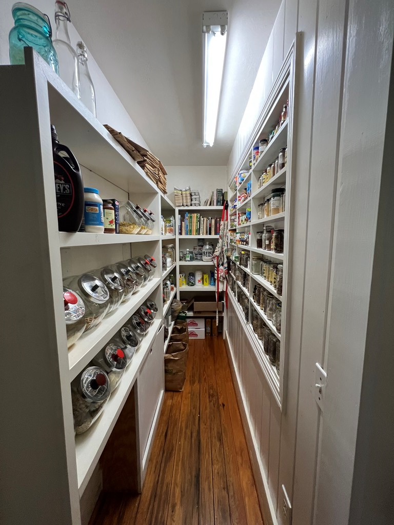 PANTRY OFF KITCHEN