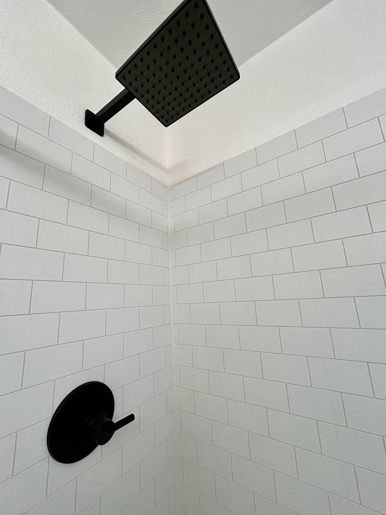 Master Bathroom with Rain Shower Head