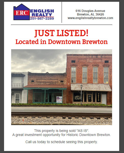Commerical Property in historic Brewton