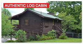 authentic log cabin