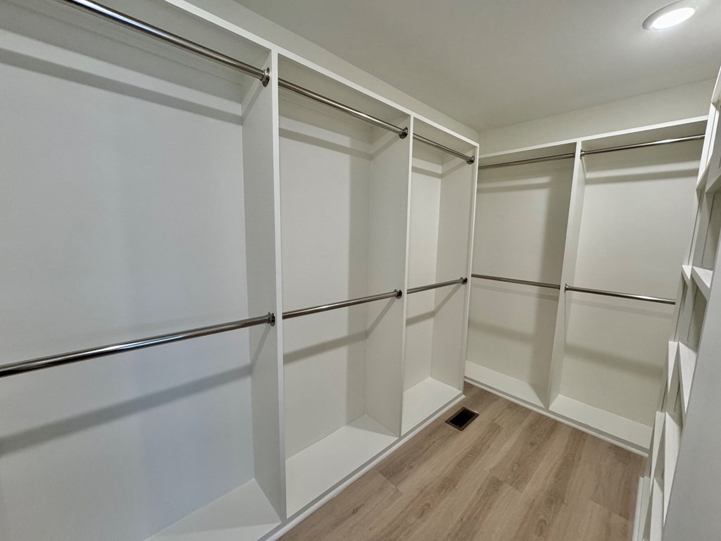 custom spacious master closet
