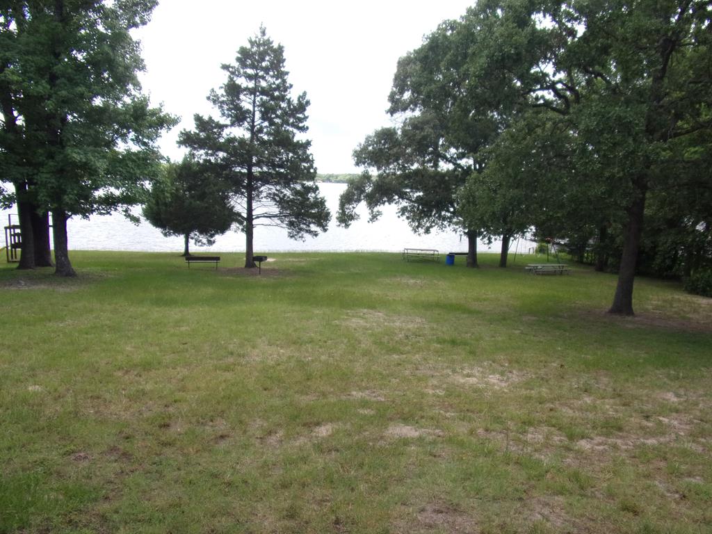 community lake swimming area