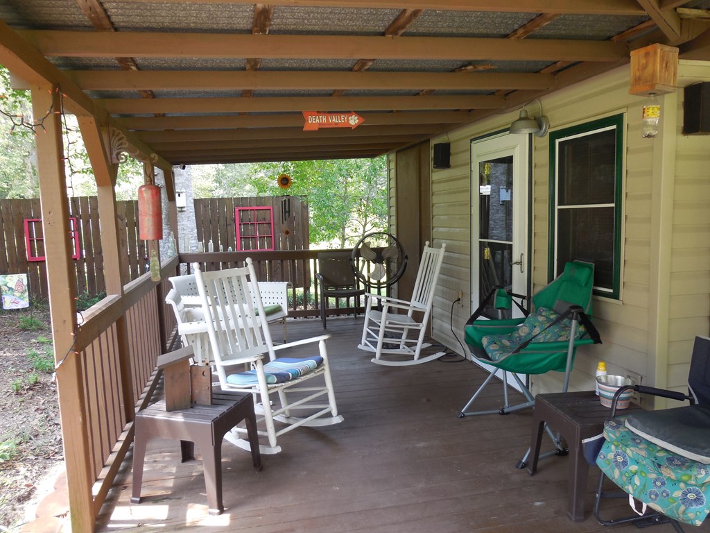 Cook Shed porch
