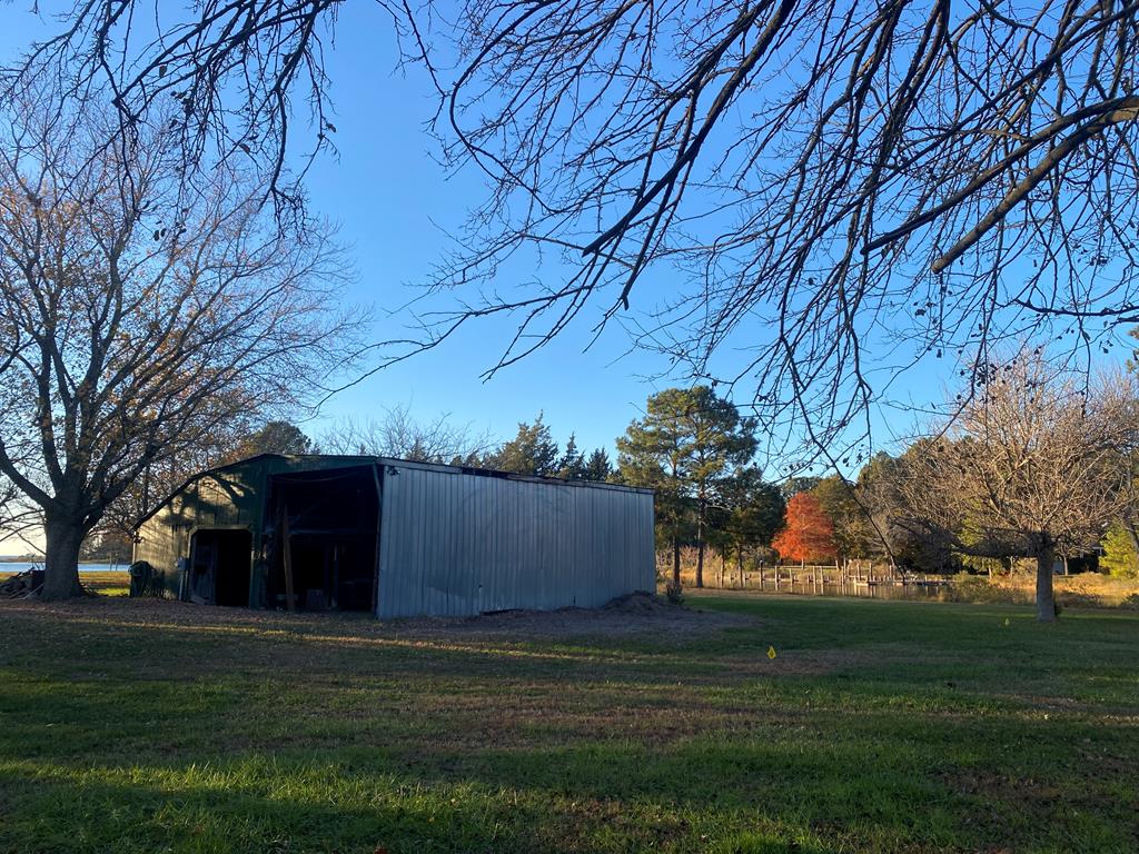 Large shed/barn on the property with electric and 