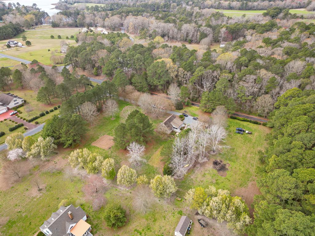 Ariel view of the 41/2 acre property