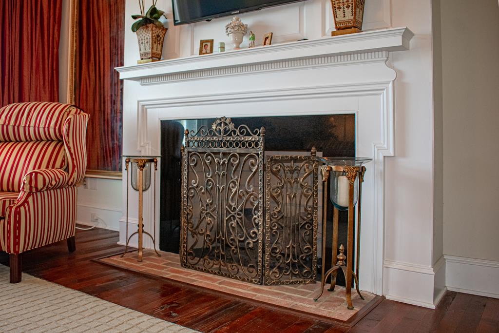 Fireplace of owner's suite 