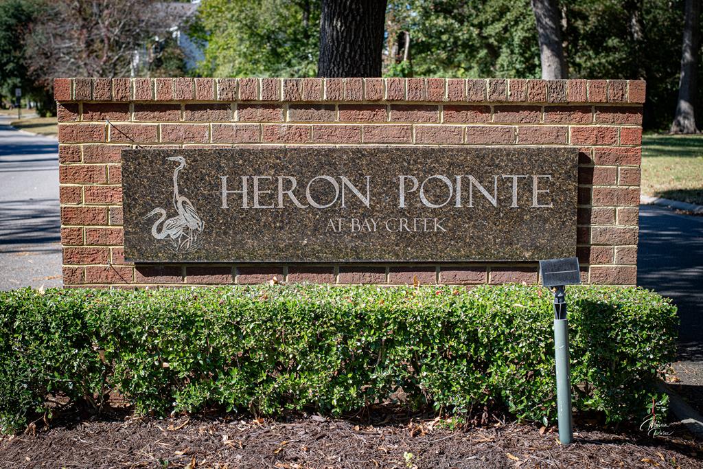 Entrance to Heron Pointe