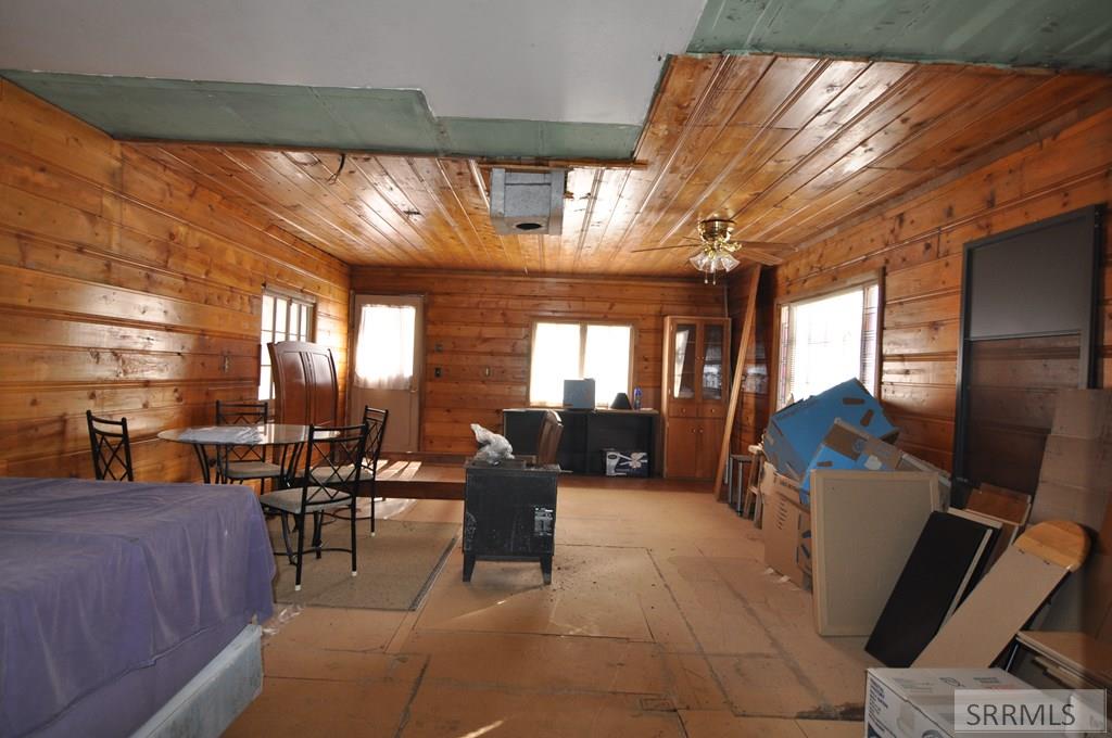 interior of guest cabin