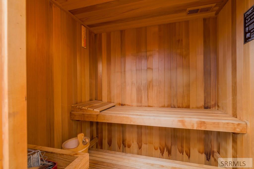 Inside of Sauna 