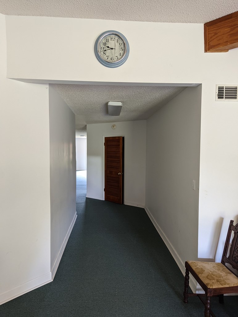 Wide Hallways provide excellent air flow.