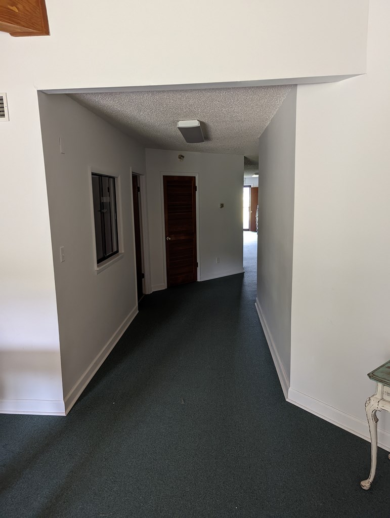 Winding hallways are designed to facilitate corpor