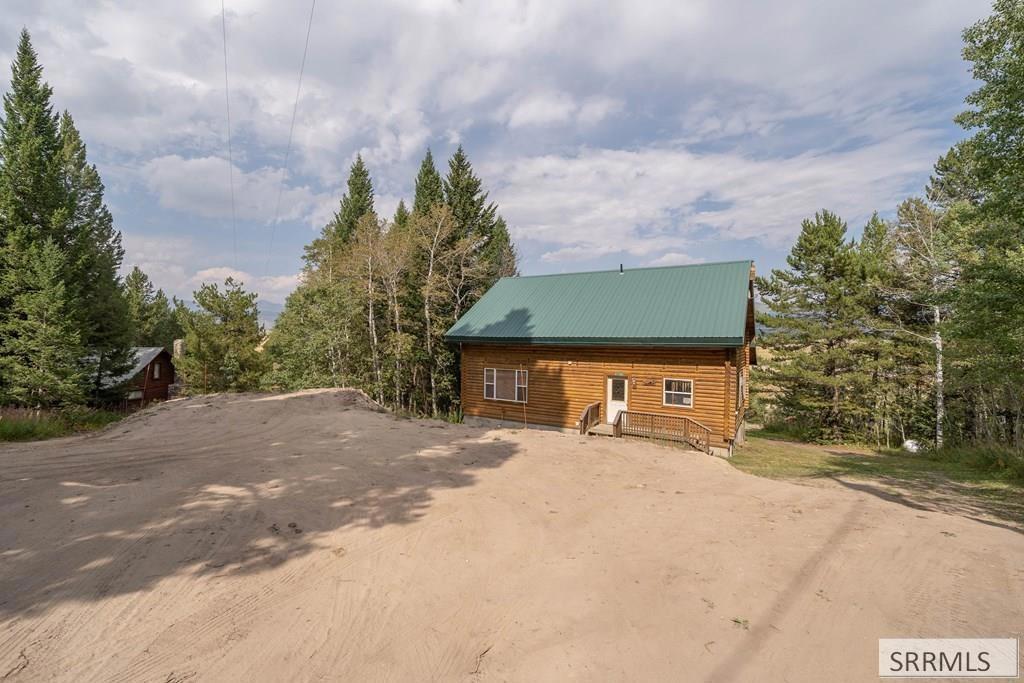 West side of cabin