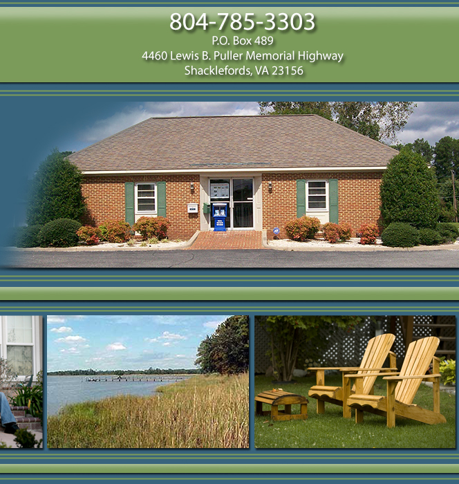 Office Building, Dock and Chairs