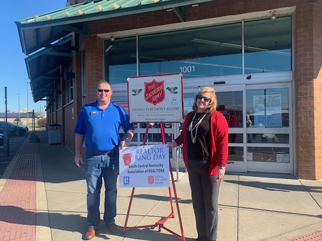 Salvation Army Bell Ringing 2021 - Jeff & Beth Hinkley