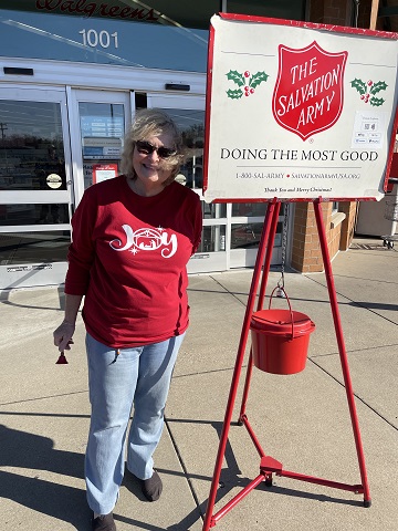 Salvation Army Bell Ringing 2021 - Sharon
